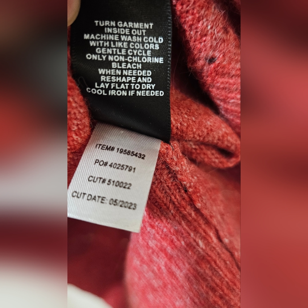 Torrid Red Rose-y Button-Up Cardigan - Size 3 - GUC - Picture 9 of 9